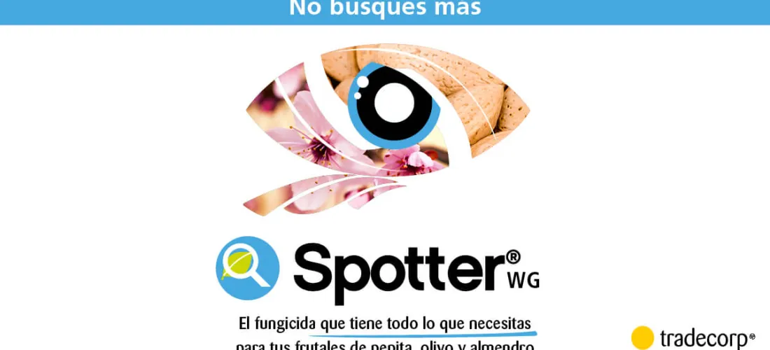 Spotter® WG, el fungicida más completo y eficaz para el cultivo de almendro