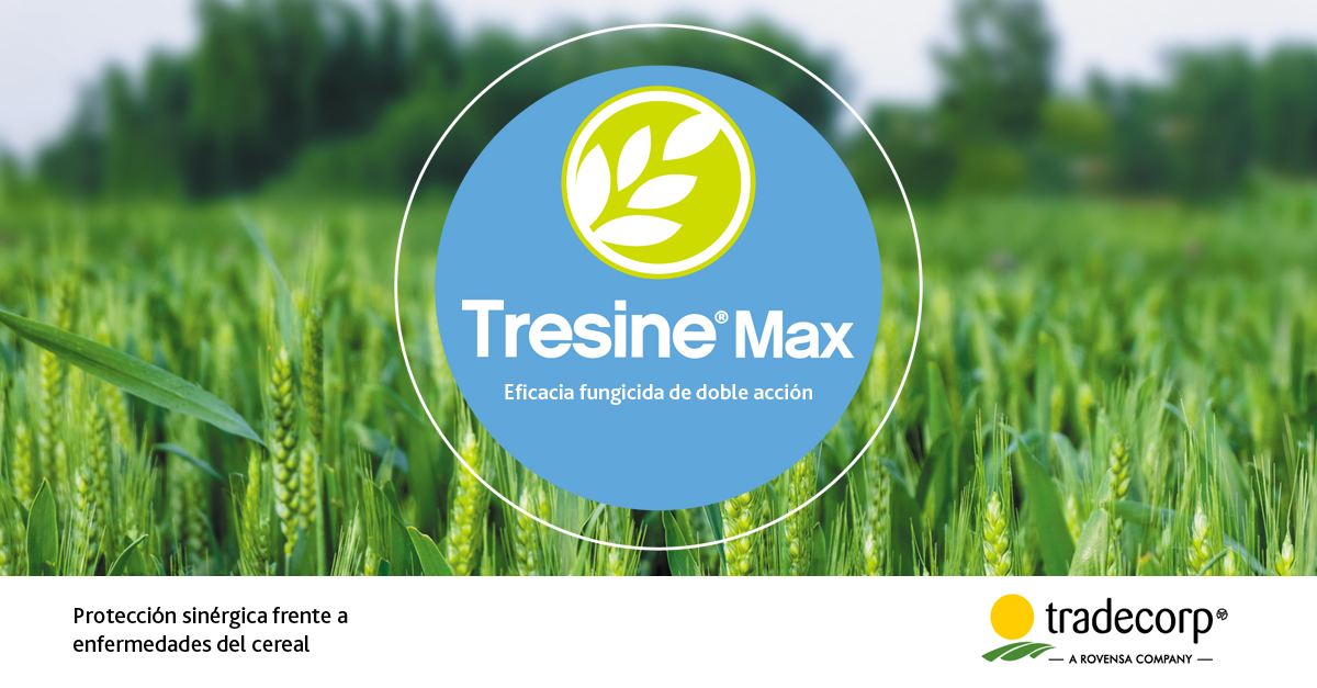 Tradecorp lanza Tresine Max®, el fitosanitario fungicida para el cereal