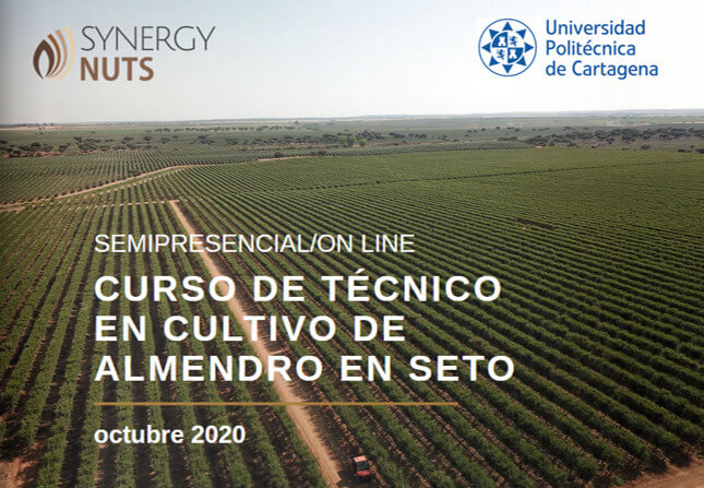 Synergynuts abre el plazo de preinscripción para el curso de técnico en cultivo de almendro en seto